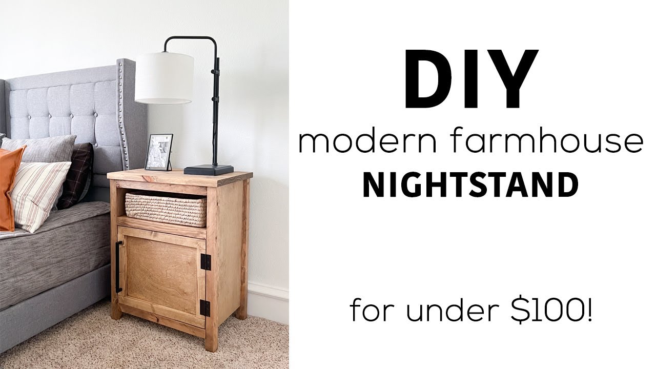 DIY Nightstand We Built for Whitney's Son!