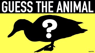Guess the Animal Quiz #4 | Name all the Animals by Shadow | Family Trivia Game Night
