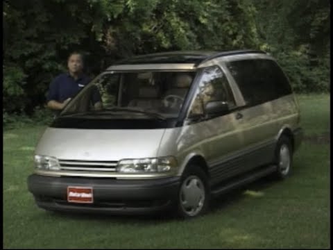 Motorweek 1994 Toyota Previa Supercharged Road Test