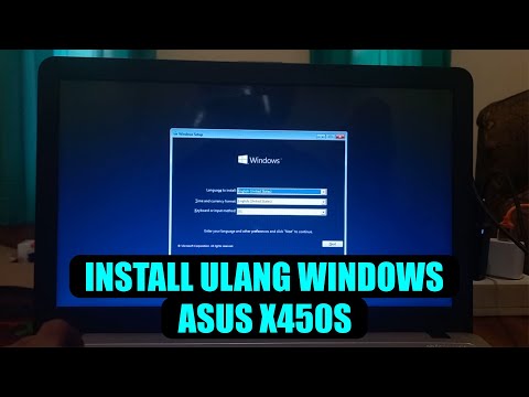 INSTALL ULANG WINDOWS 10 DI LAPTOP ASUS X540S | WINDOWS TUTORIAL