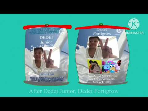 Dedei Junior after Dedei Fortigrow TVC 2015