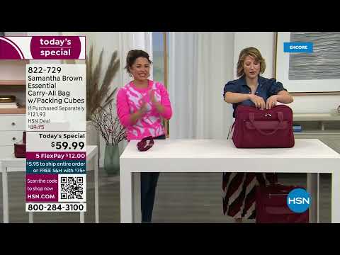HSN | Samantha Brown Luggage Collection 02.28.2023 - 02 AM