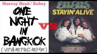 Bee Gees vs Murray Head - One Night Stayin&#39; Alive In Bangkok (Mashed Mix by Vita)