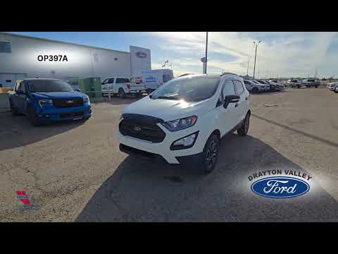 2021 Ford EcoSport SES 4WD in White for sale at Drayton Valley Ford in Drayton Valley, AB