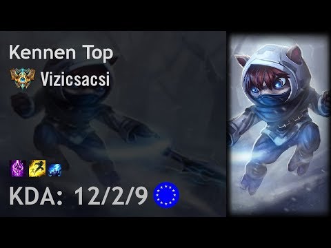 Kennen Top vs Renekton - Vizicsacsi - EUW Challenger Patch 7.21