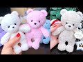 One Hour Teddy BEAR Crochet 5 5 14 сm Small Bear TUTORIAL Crochet Bear PDF Pattern ETSY