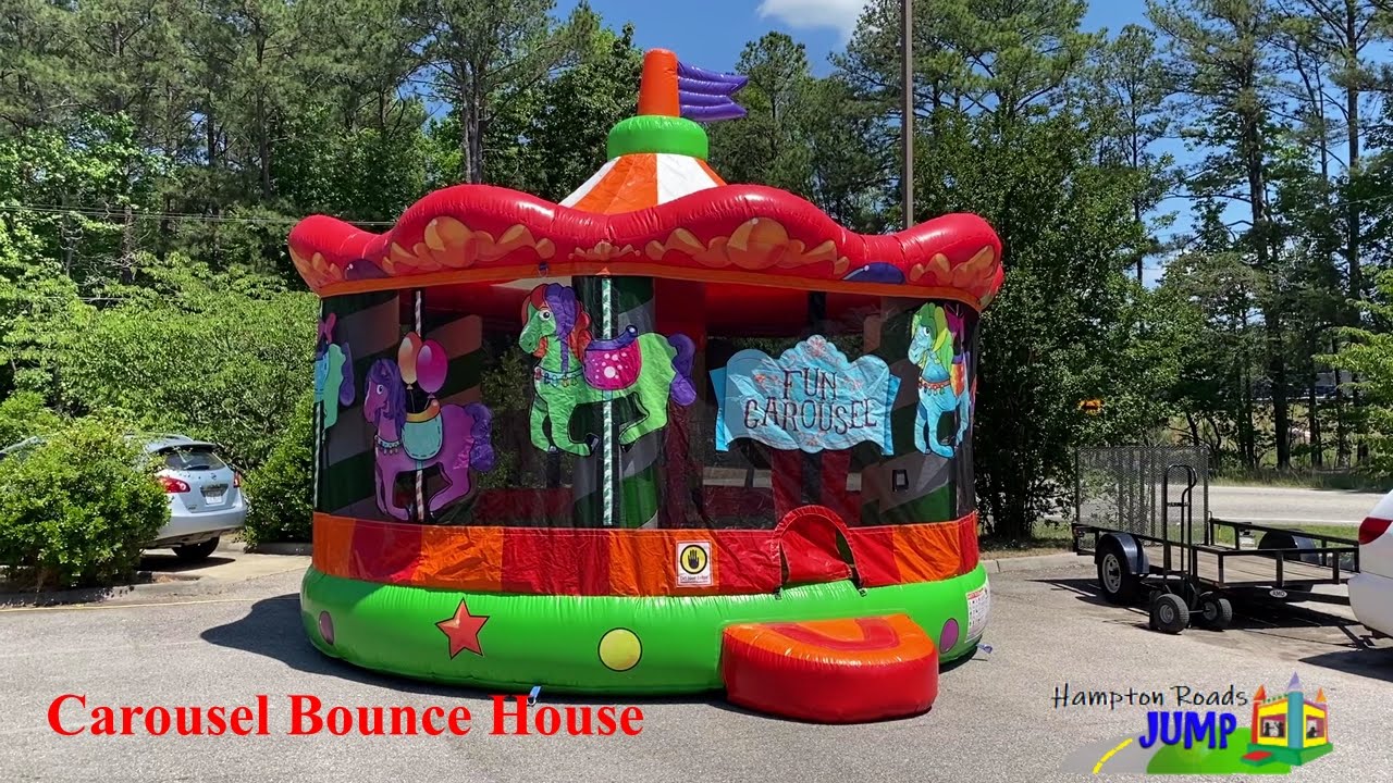 The Carousel Bounce House by Hampton Roads Jump