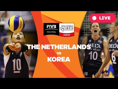 Netherlands v Korea - 2016 Women's World Olympic Qualification Tournament