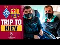 ? Touchdown! BARÇA arrive in KYIV!