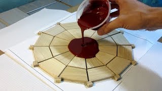 Making a Simply Wooden Clock using Epoxy