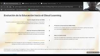 Diseño de Aprendizaje Basado en la Nube (Cloud Learning) por Juan B