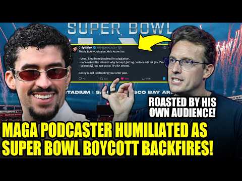 MAGA Influencer ROASTED By His Own Audience For Super Bowl Boycott