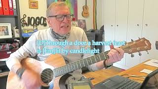 How To Play Genesis "Carpet Crawlers" w/ Acoustic Guitar - Play & Sing Along -  Easy Tutorial