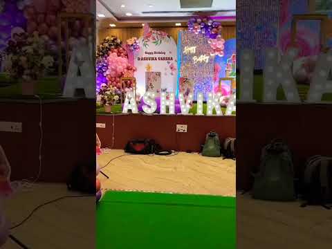 Happy Birthday Ashvika Varsha !!! AV Events Hyderabad!!!