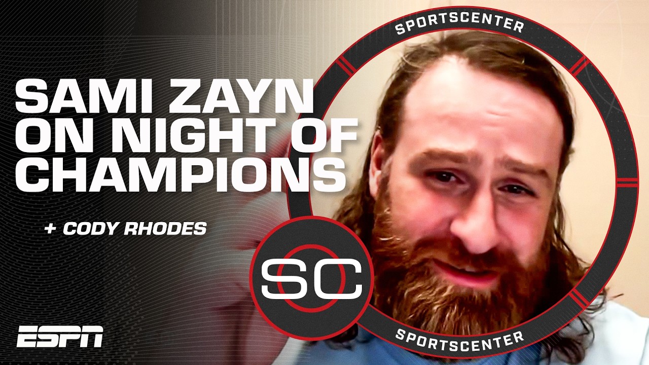 Sami Zayn talks Cody Rhodes and WWE Night of Champions 🏆 | SportsCenter