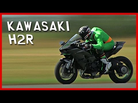 Kawasaki H2R  test : Kawaman 2, more than 320 km/h !!!