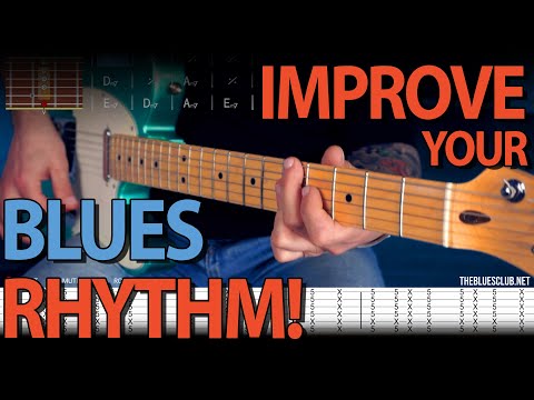 Improve your BLUES RHYTHM skills with these Minor 7th Chord Shapes!