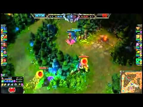 MYM VS EG Froggen Kassadin Highlights   EU LCS W5D2 Summer 2013 MUST SEE