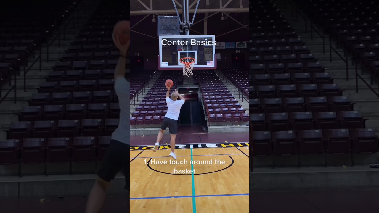 Learn to play the center position! These are the basics. #hardworkpaysoff #basketballtraining #fyp