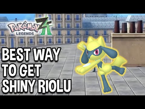 Best Way To Get Shiny Riolu in Pokémon Legends Z-A