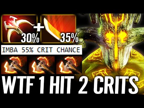 🔥 WTF 1 HIT 2 CRITS - Imba Juggernaut 55% Crit Chance Daedalus Cancer Build RAVEN Dota 2 Pro Carry