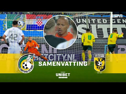 Goal SIERHUIS na 18 (!) seconden, penalty moet OPNIEUW ⚠️  | Samenvatting Fortuna Sittard - Vitesse