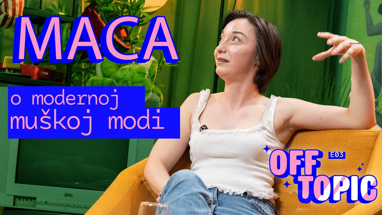"Velika rasprava o modernoj muškoj modi" - razgovor s Macom o muškoj modi