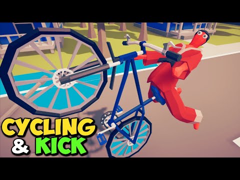 Cycling & Kick🚲 Bicycle Taekwondo vs Every Faction 1v1 - Totally Accurate Battle Simulator TABS