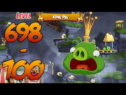 UNLOCK LEVEL 698-700 | ANGRY BIRDS 2 (BOSS LEVEL KING PIG) - MAP Cobalt Plateaus Hamburg