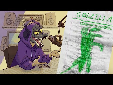 My Childhood Godzilla Art - Monster Island Babble