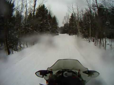 Zen Blizzard Snowmobiling