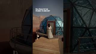 Luxury Hotel Room Glass Dome Tent In Desert