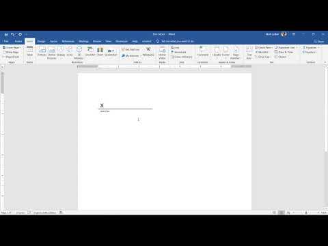 Add Digital Signature in Word (Updated)