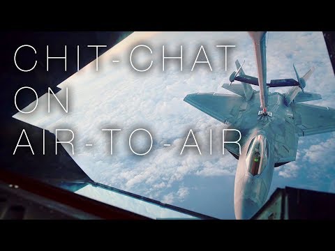 F-22 Pilots & KC-10 Boom Operator Talk Riddles, Jokes, And Chick-fil-A During Air Refueling Ops