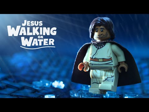 LEGO Bible | Jesus Walks on Water | Stop-Motion Animation - Bible Stories, Kingdom Kids Zone - Go Chatter Studios