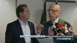 ‘PL da Dosimetria’: Esperidião Amin quer entregar relatório até quarta