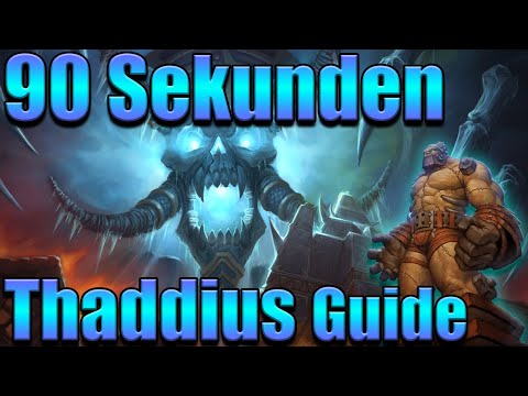 Thaddius in 90 Sekunden - Naxxramas WOTLK Boss Guide Deutsch