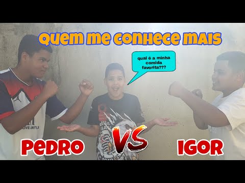 QUEM CONHECE MAIS O KENNEDY!!!!!!( igor vs pedro )