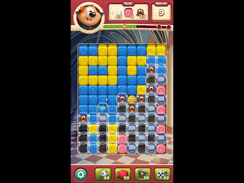 Toon Blast Level 8543 - NO BOOSTERS 🐻🐺🐱 | SKILLGAMING ✔️