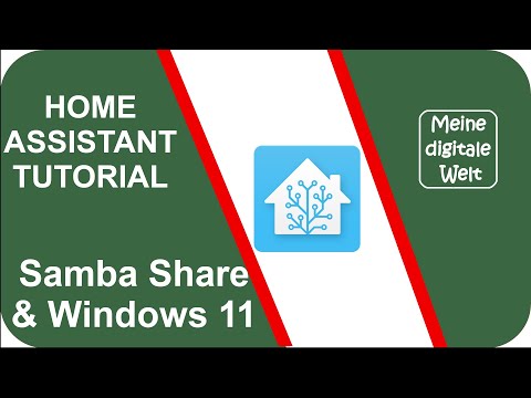 Add-on Samba Share in Home Assistant und Microsoft Windows 11 Tutorial (deutsch)
