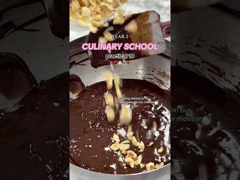 new module!!! #trend #food #kitchenschool #foodcraze #dubai #dessert #chocolate #pastry #pastrychef