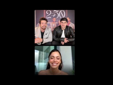 Tini y MYA LIVE en Instagram por el estreno de 2:50 remix