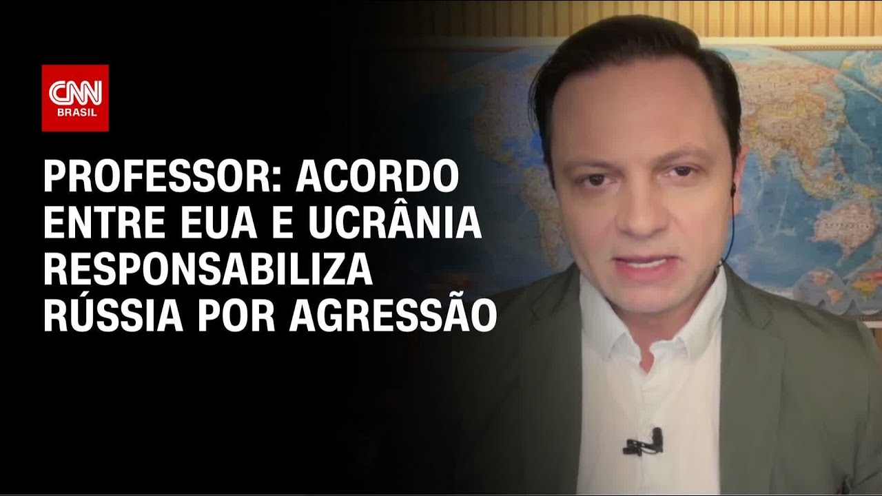 Professor avalia impactos de acordo de minerais entre Ucrânia e EUA | BASTIDORES CNN