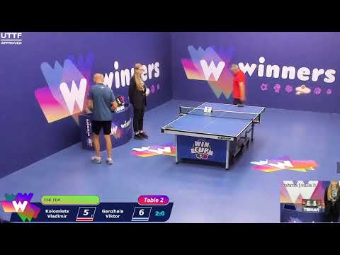 WINners CUP table 2  15.10 Kolomiets Vladimir - Ganzhala Viktor   14:15