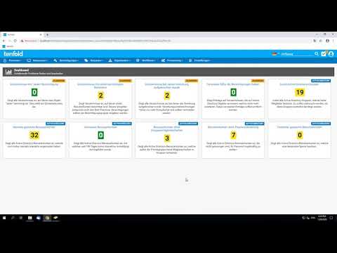 tenfold - Reporting Features (German)