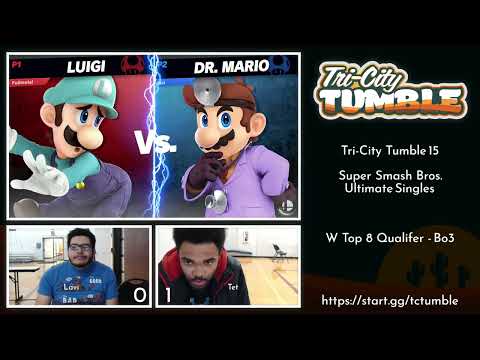 Tri-City Tumble 15: Ult. Singles - Lavi (Dr. Mario) vs Tet (Luigi) - Winner's Top 8 Qualifier
