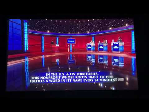 Final Jeopardy, ANOTHER BIG WAGER - Amy Schneider DAY 13 (12/3/21)