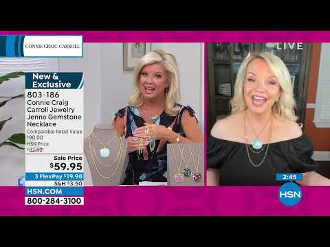 Connie Craig Carroll Jewelry Jenna Gemstone Convertible ...