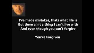 Tracy Lawrence - Unforgiven ( + lyrics 2000)