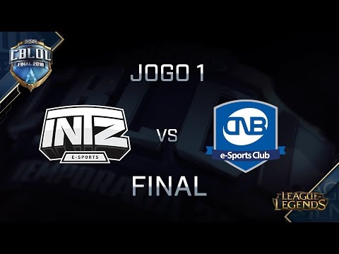 INTZ x CNB (Final - Jogo 1) CBLoL 2016 - 2ª Etapa